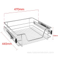 1x Telescopic Storage Drawer Pull-out Wire Basket